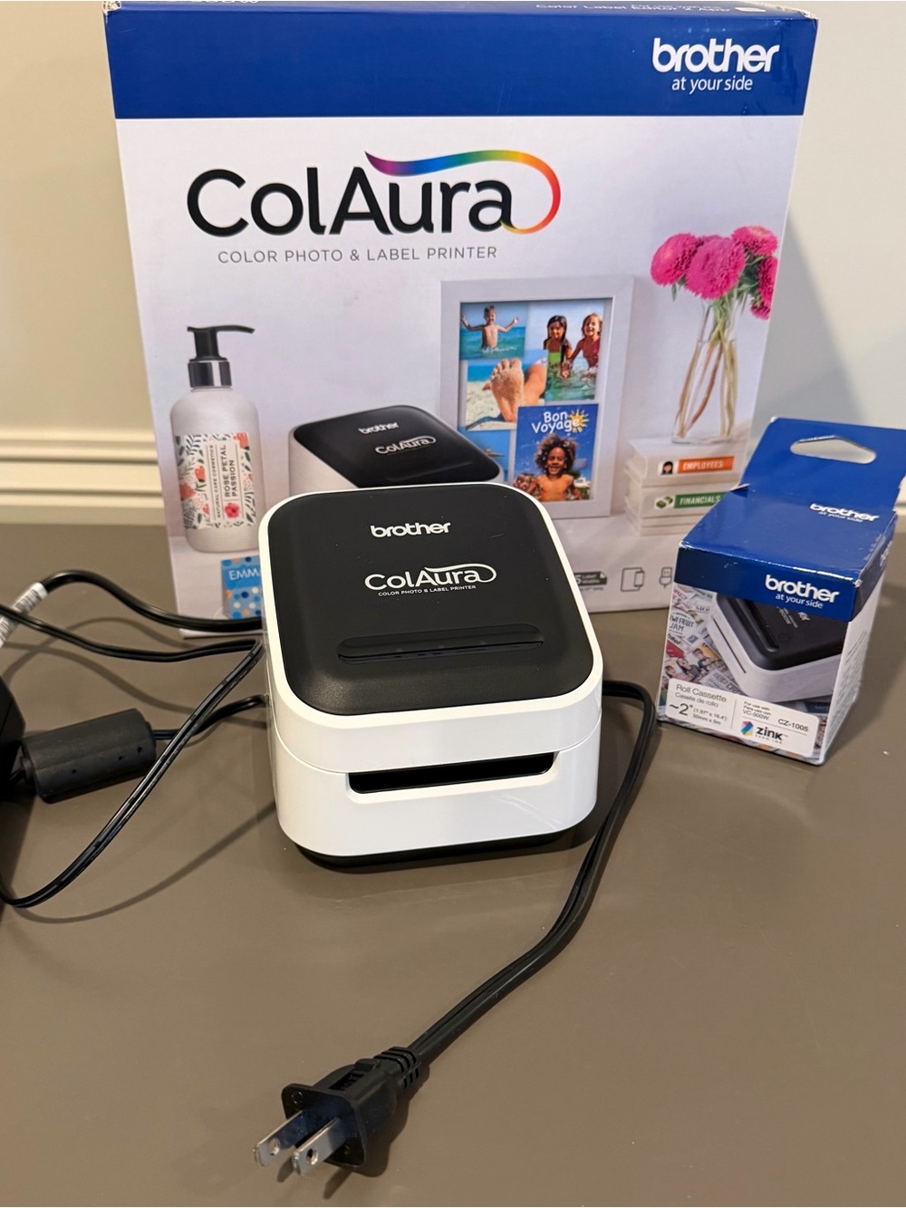 Brother VC-500W Color Photo and Label Printer